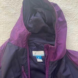 Columbia rain jacket